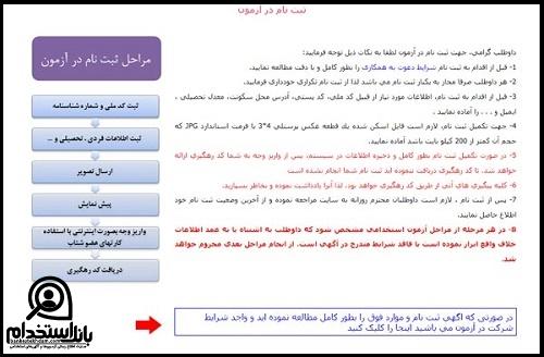 ثبت نام آزمون استخدامی بانک رفاه کارگران 1402